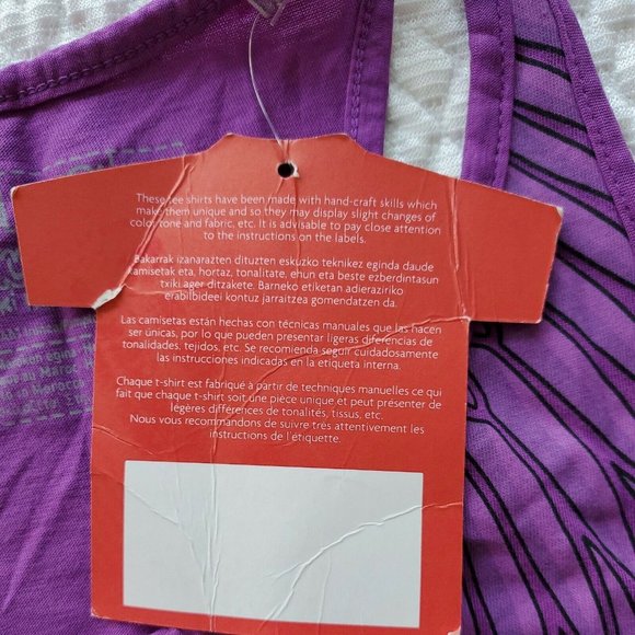 NWT Rare Kukuxumusu Small Purple The Drawing Factory 100% cotton. - Picture 3 of 7